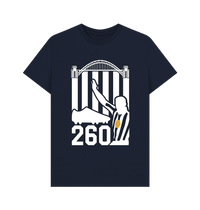 Navy Blue Printed T-shirt Front
