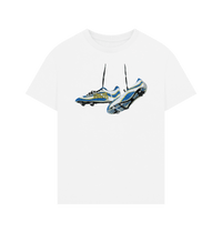 White Printed T-shirt Front