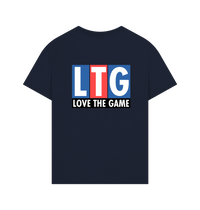 Navy Printed T-shirt Back