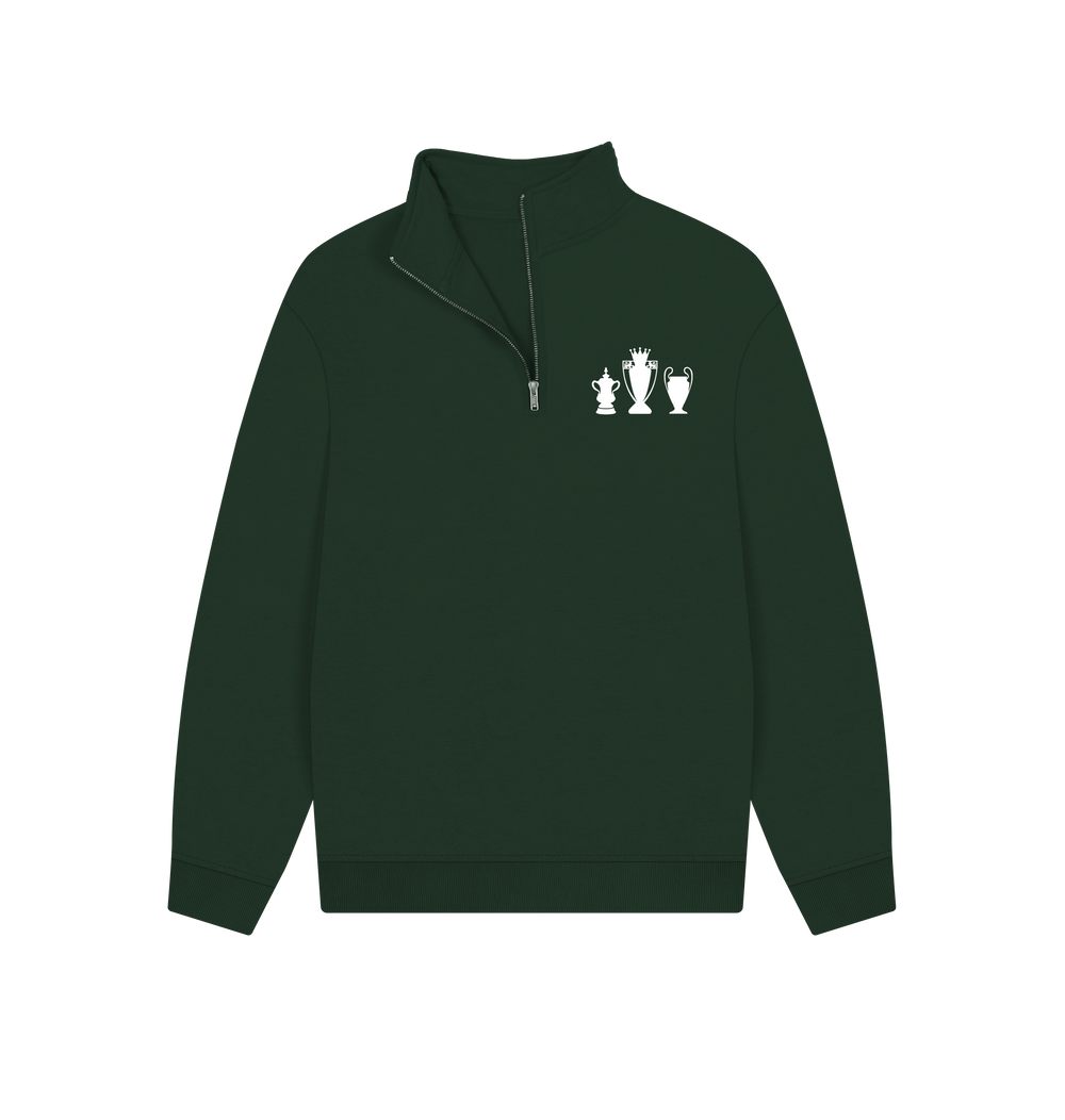 Evergreen Printed Sweater Front