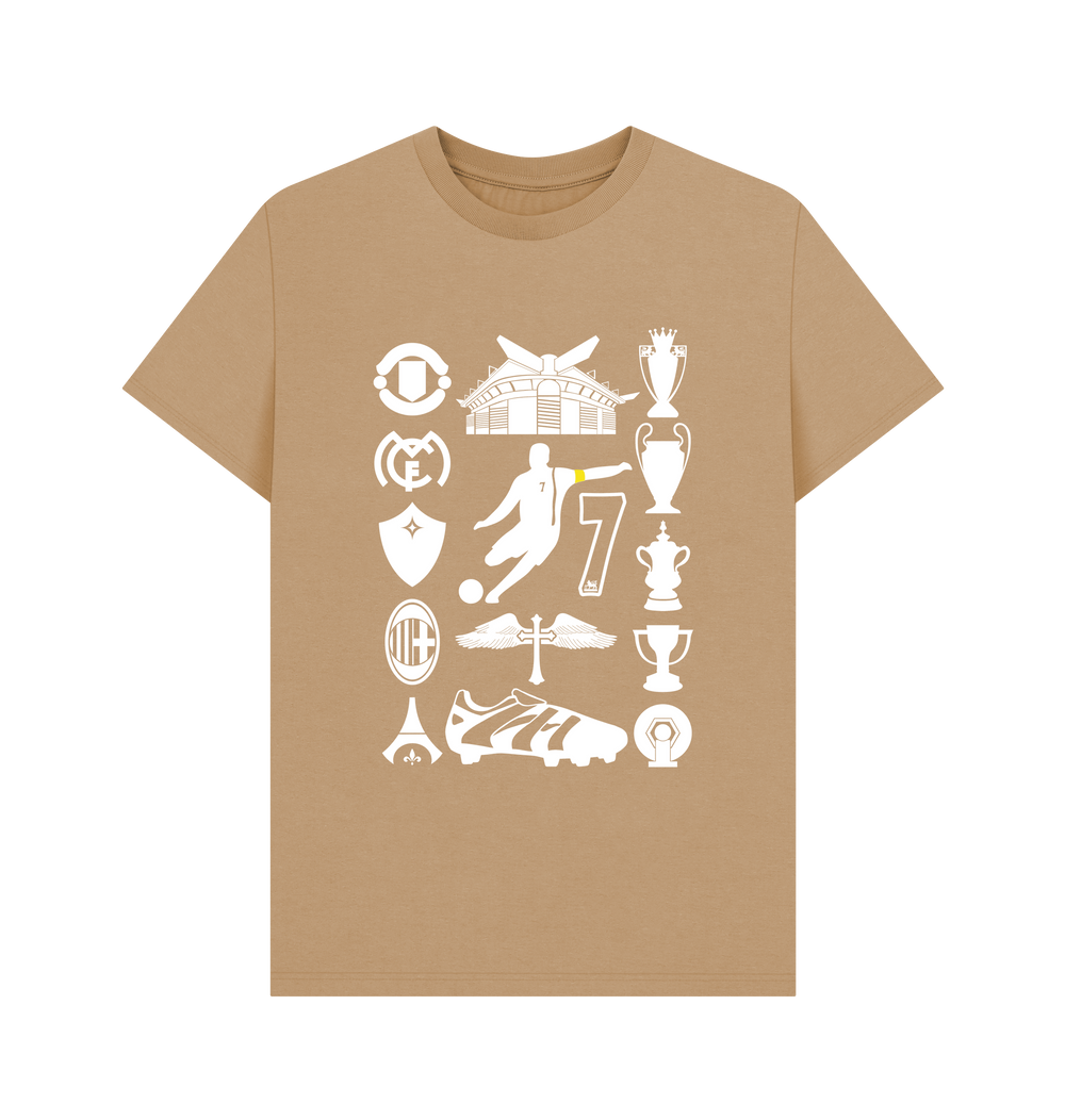 Sand Printed T-shirt Front