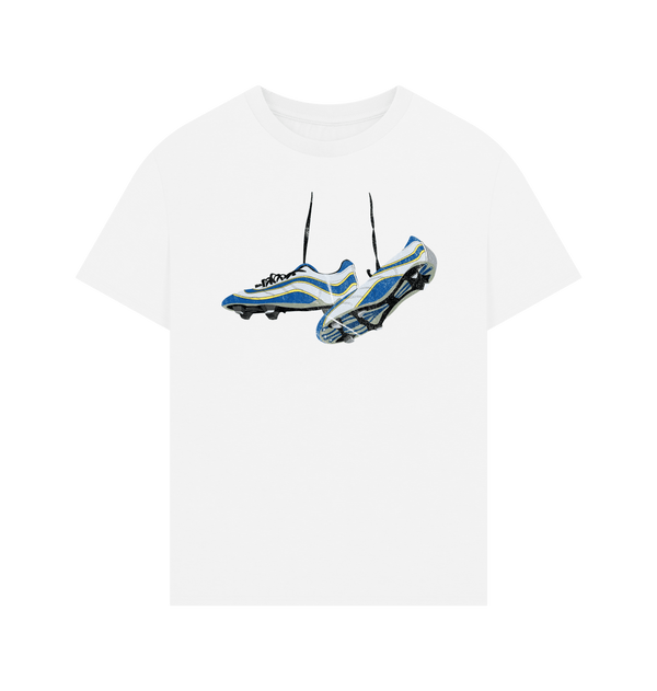 White Printed T-shirt Front