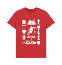 Red Printed T-shirt Front