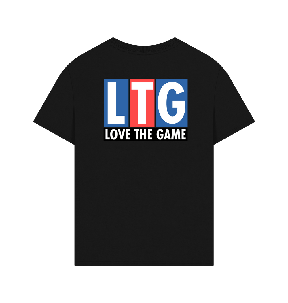 Black Printed T-shirt Back