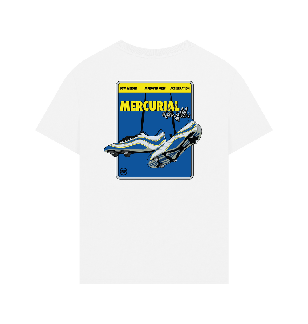 White Printed T-shirt Back
