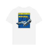 White Printed T-shirt Back