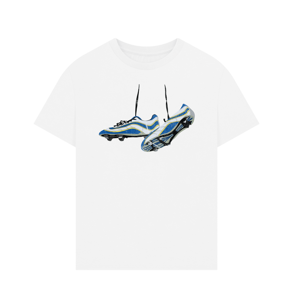 White Printed T-shirt Front