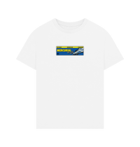 White Printed T-shirt Front