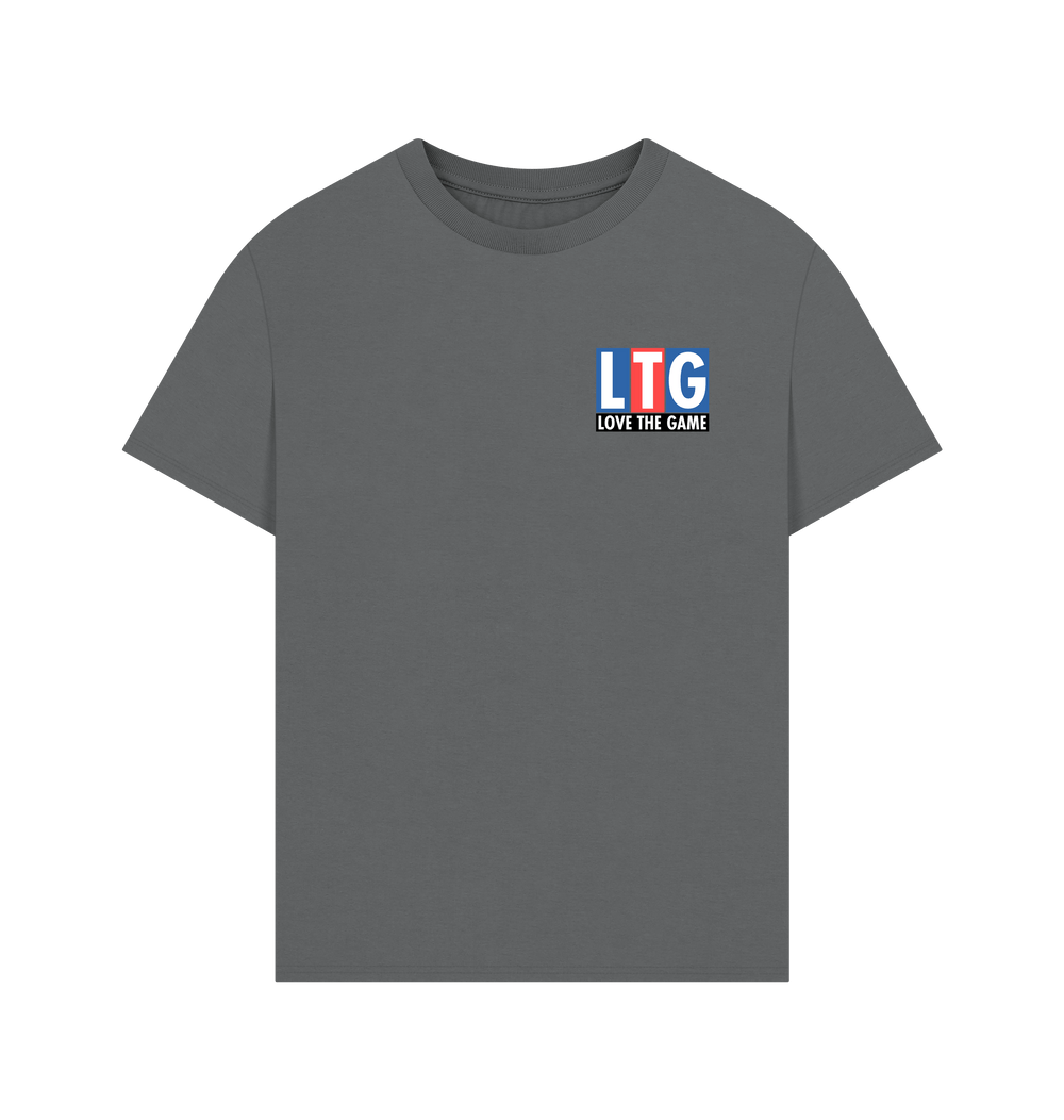 Slate Grey Printed T-shirt Front