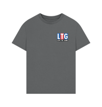 Slate Grey Printed T-shirt Front