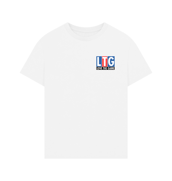 White Printed T-shirt Front