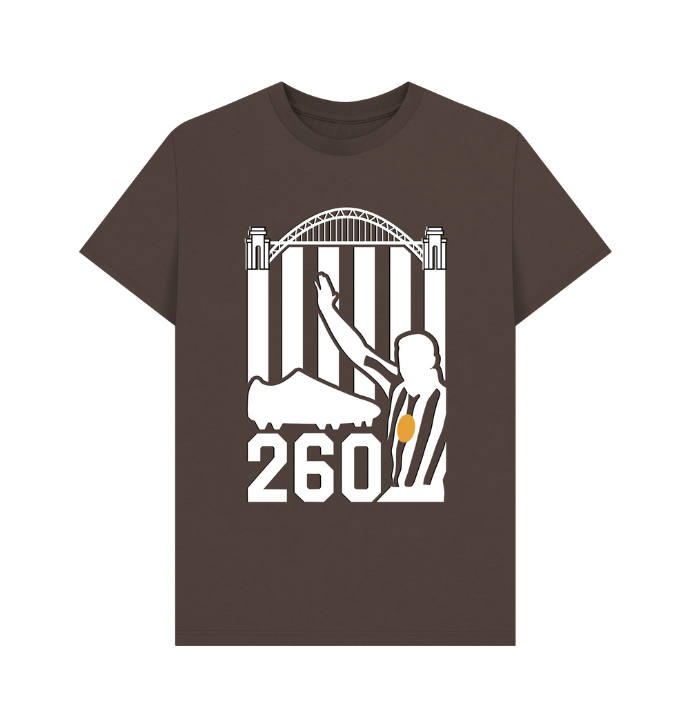 Chocolate Printed T-shirt Front