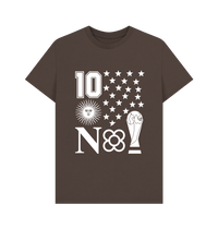 Chocolate Printed T-shirt Front
