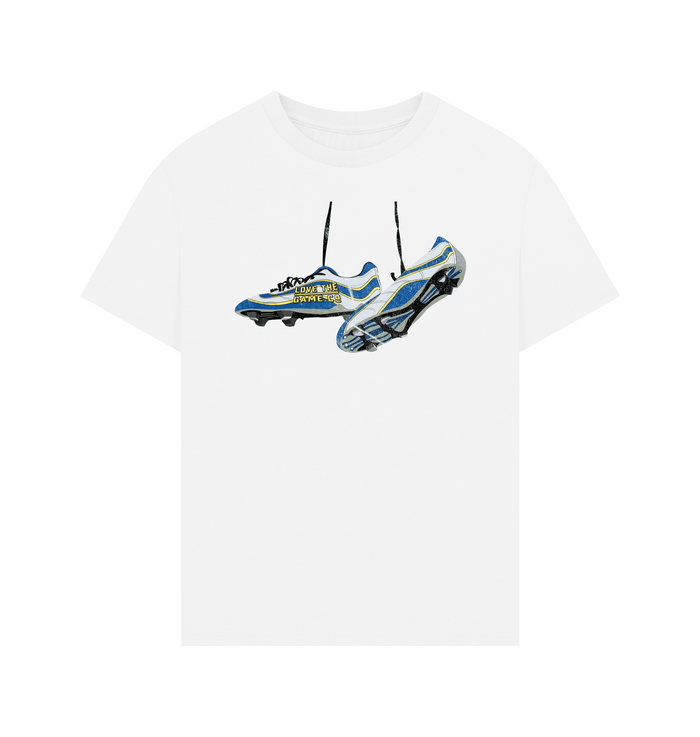 White Printed T-shirt Front