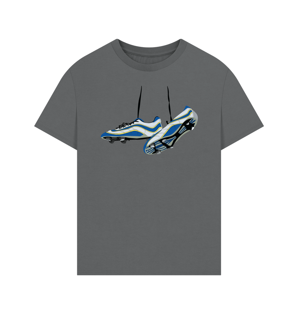 Slate Grey Printed T-shirt Front