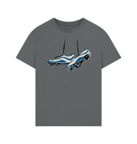 Slate Grey Printed T-shirt Front