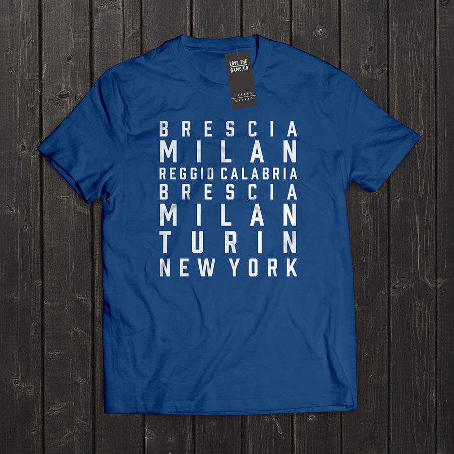 Love The Game : Andrea Pirlo Tshirt. Shipping in 48 hrs worldwide.